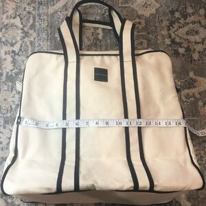 Parker Thatch Beige Canvas Tote Bag (Tennis)